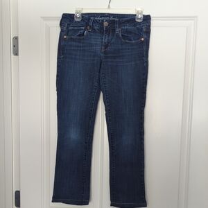 American Eagle Outfitters Blue Straight Leg Jeans